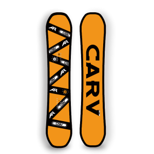 CARV 2023 All-Round Snowboard for Newbie Adults