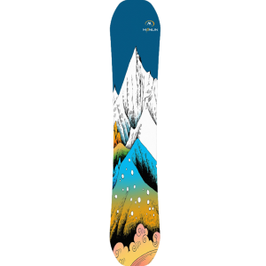 Wholesale Snowboards for Children – Park Snowboard with Colourful Bindings – 125cm Camber Design in Poplar Wooden, Glass Fiber, and ABS